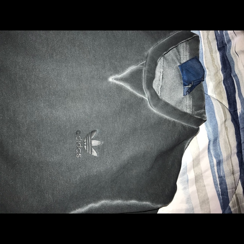 adidas retro / weathered crewneck sweatshirt